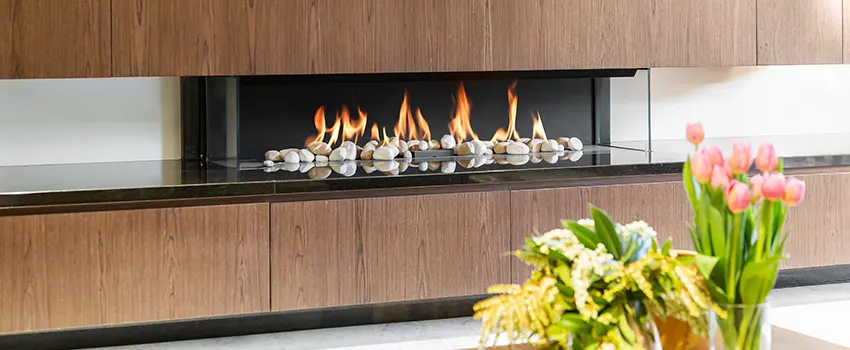 Double-height Fireplace Design Refurbishment in Lafayette, Colorado