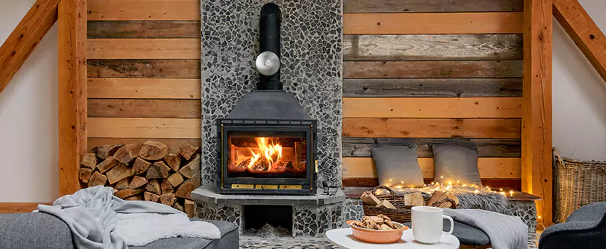 Thelin Hearth Products Direct Vent Gas Stove Fireplace Inspection in Lafayette, Colorado